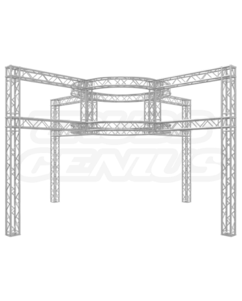 20x20 Trade Show Exhibit Display Booth | EVT290S-Clovis