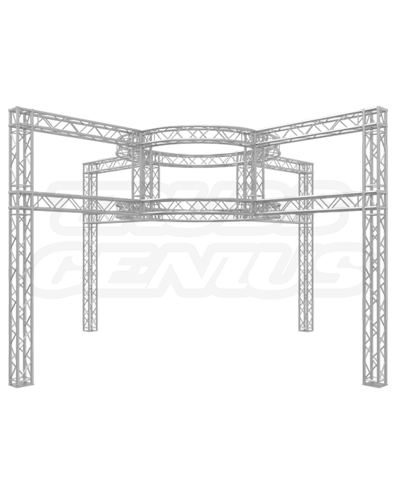 20x20 Trade Show Exhibit Display Booth | EVT290S-Clovis