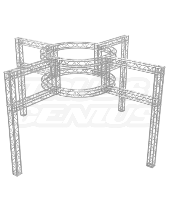 20x20 Trade Show Exhibit Display Booth | EVT290S-Clovis