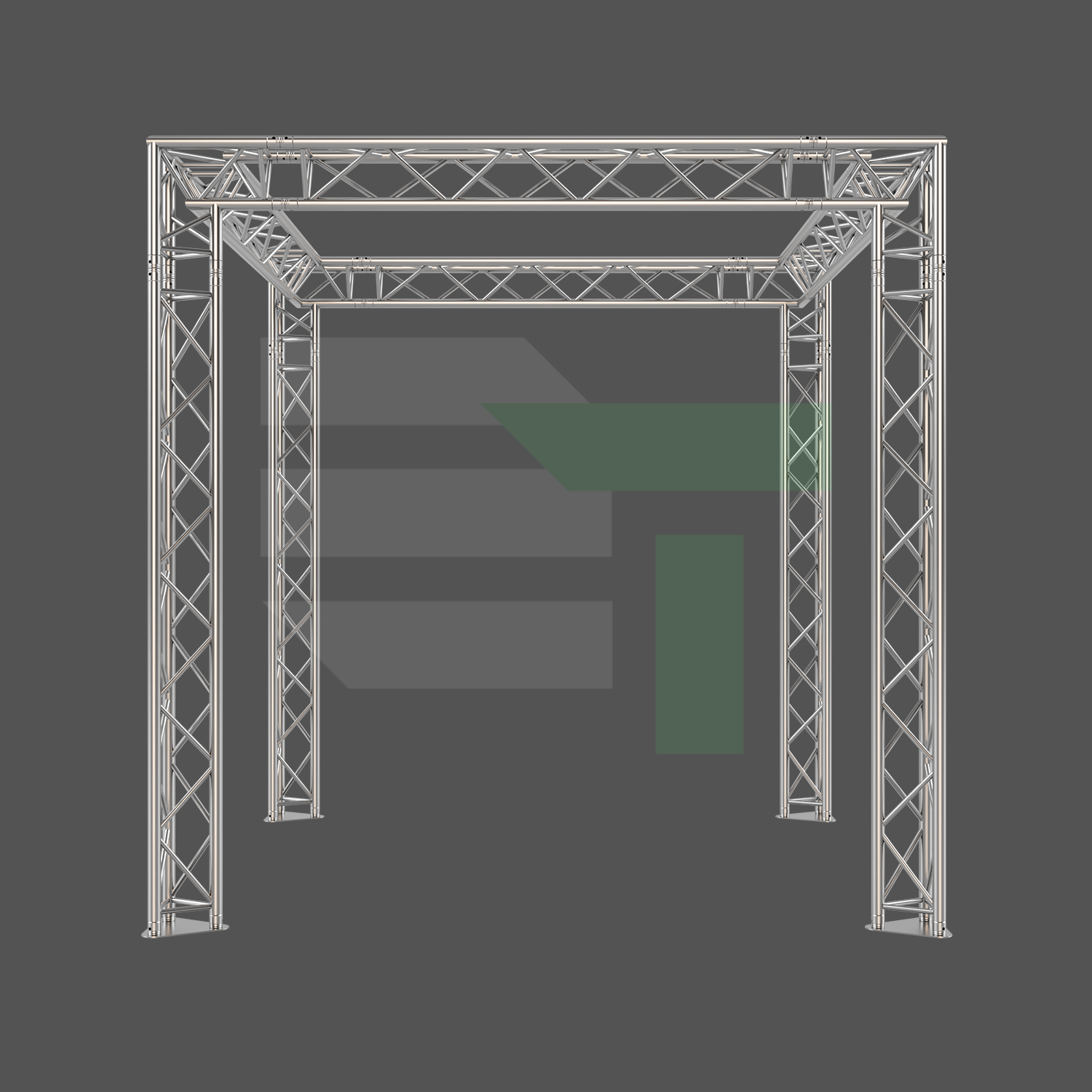 10x10 Trade Show Exhibit Display Booth | EVT290T-Arcata