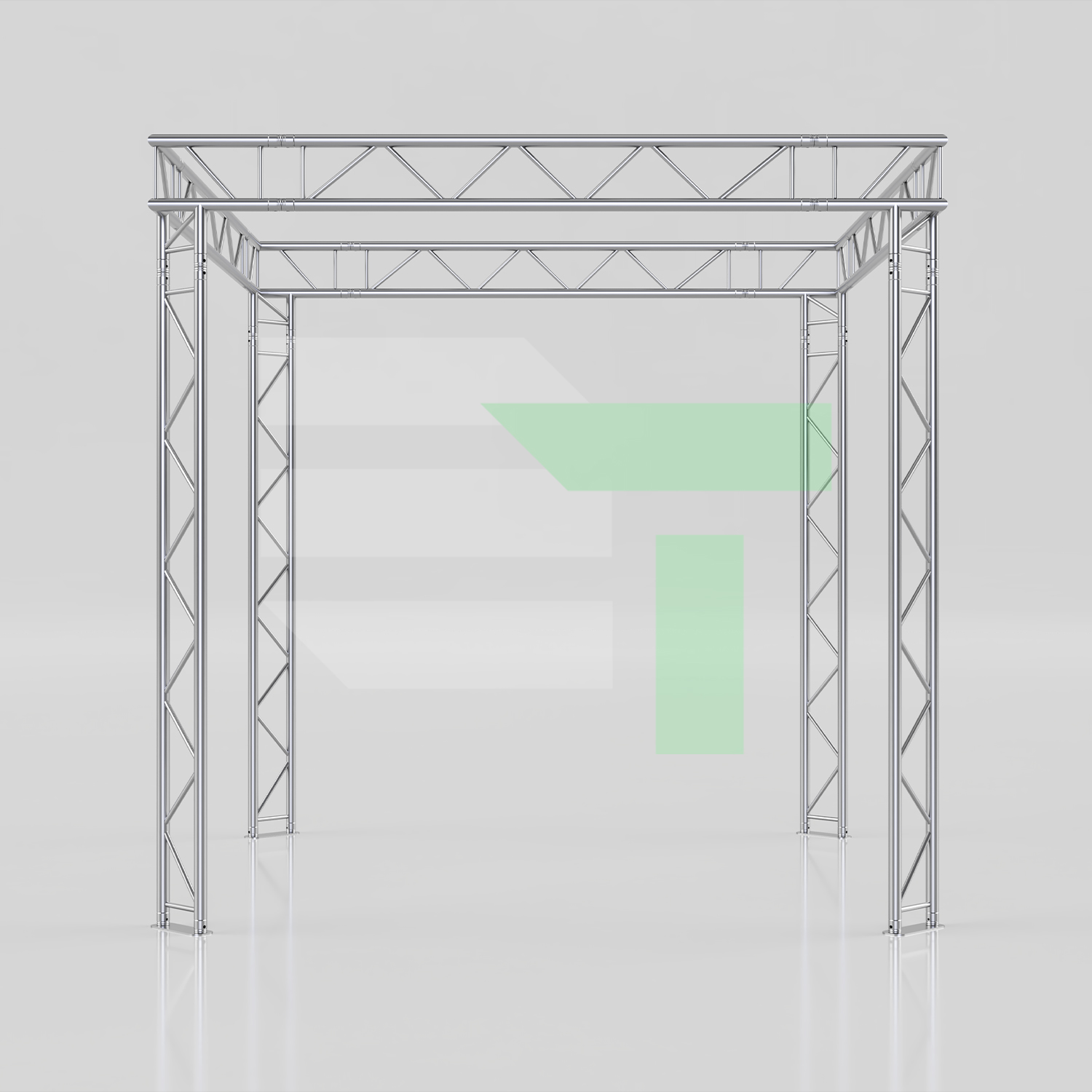 10x10 Trade Show Exhibit Display Booth | EVT290I-Amador