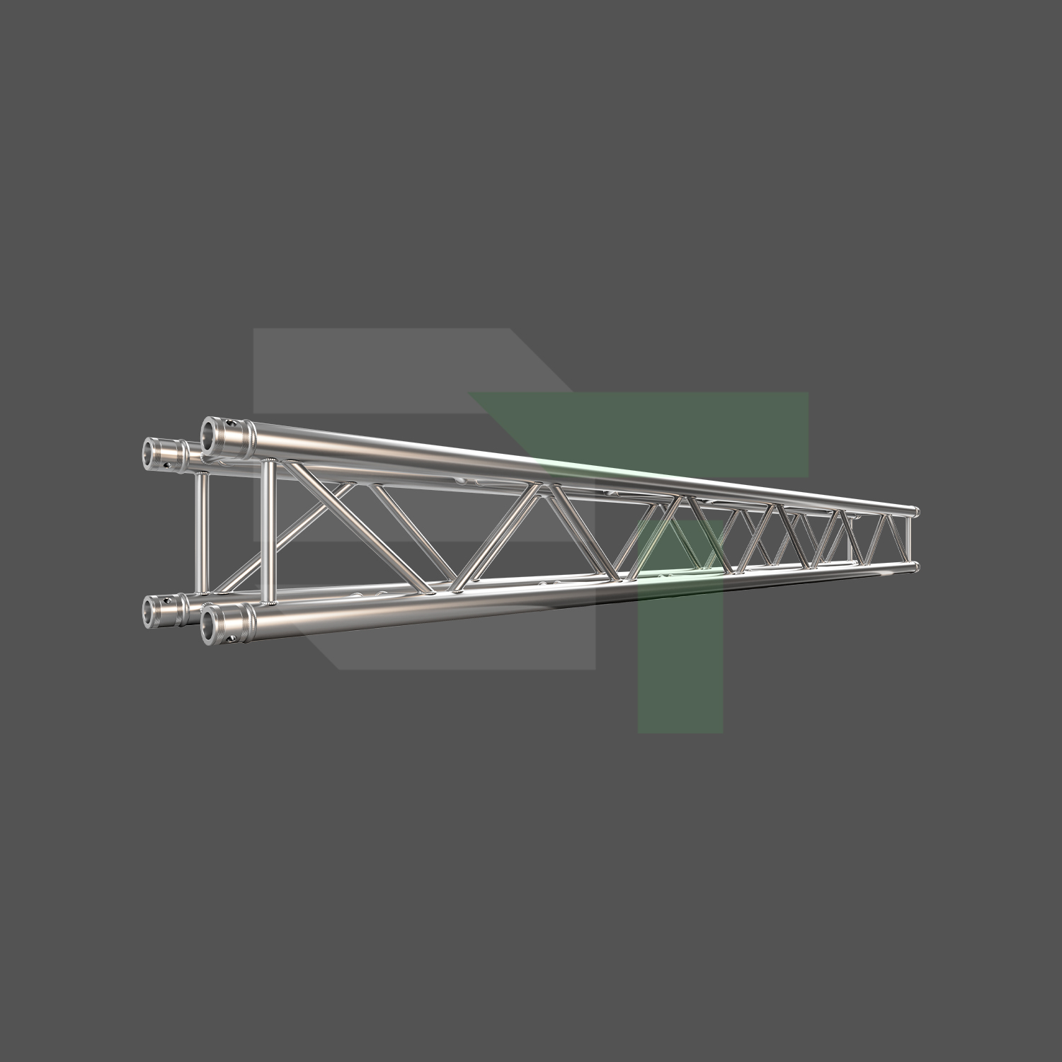EVT290S-300 9.84-Foot Square Truss Straight Section – 290mm Medium-Duty Aluminum Conical Truss Segment for Modular Event and Staging Systems