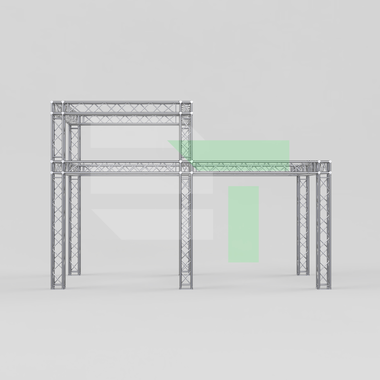 10x20 Trade Show Exhibit Display Booth | EVT290S-Button